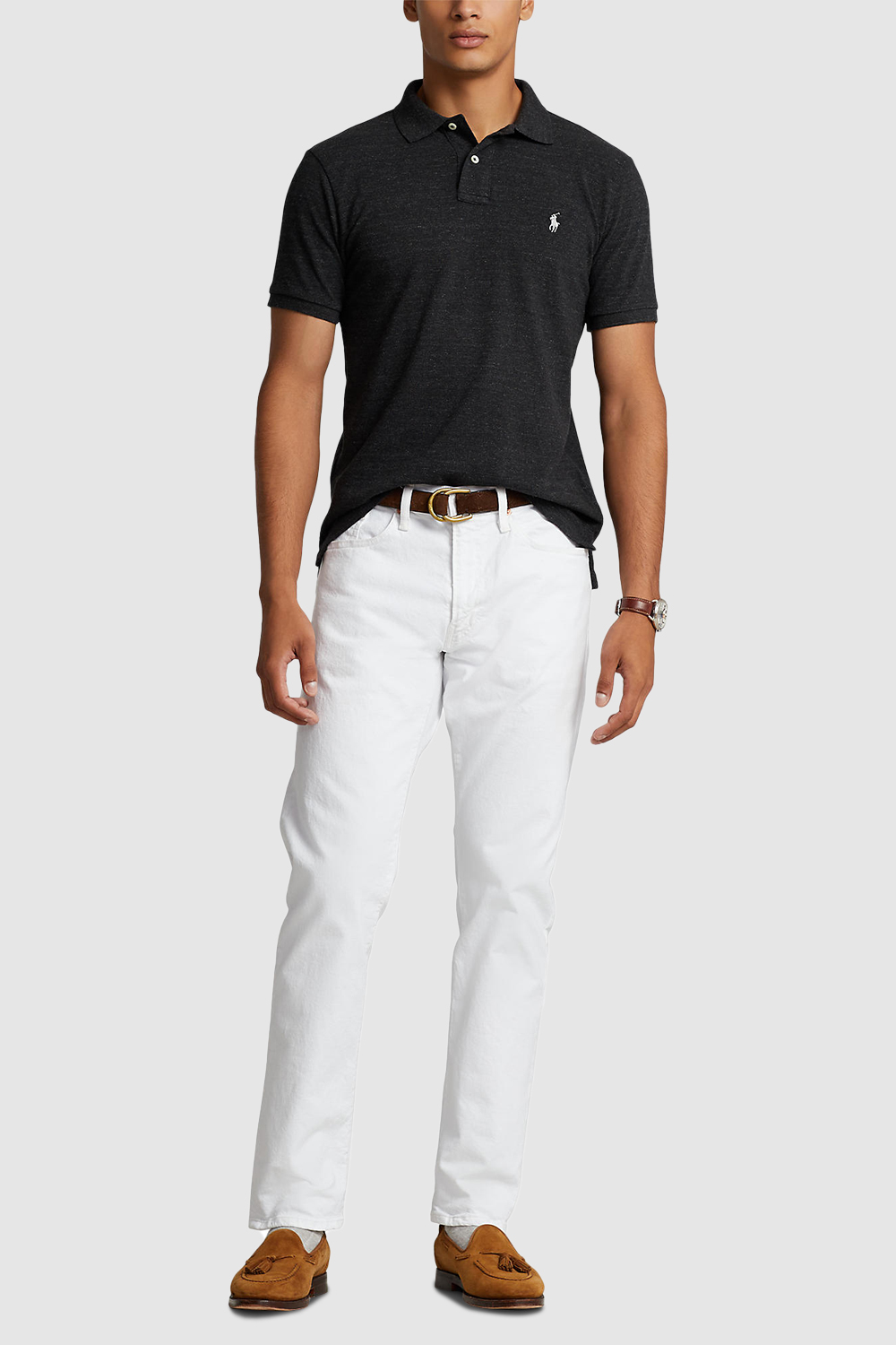 תמונת כל הלוק של חולצת פולו קצרה POLO RALPH LAUREN